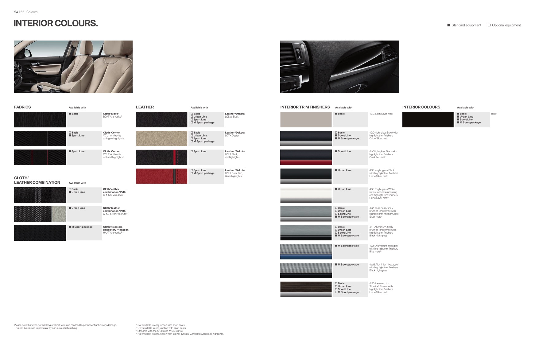 2015 BMW 1-Series Brochure Page 30